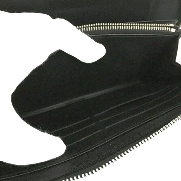 120176BR (L1) Louis Vuitton Wallet Long Organizer Black Epi Leather - Picture 7 of 9